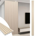 Art3d WPC Slat Wall Panels, Living Room by Art3d