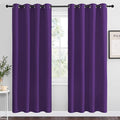 NICETOWN Purple Blackout Curtains 78 inches Long, Niose Reducing and Thermal by NICETOWN
