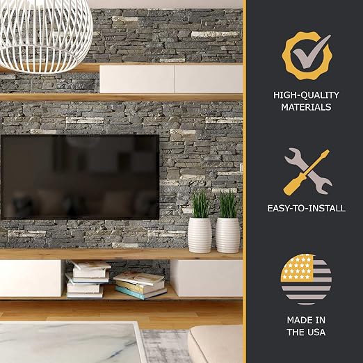 AZ Faux High-Density Polyurethane Faux Stone Wall Covering Panels - Image 6
