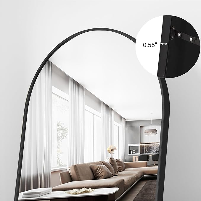 Full Length Mirror, Wall Mirrors Freestanding - Image 5