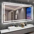 72x40 Inch LED Bathroom Mirror by Wedhouc