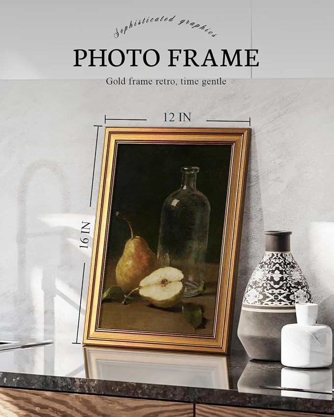 VIYYIEA Vintage Gold Framed Wall Art - Image 2
