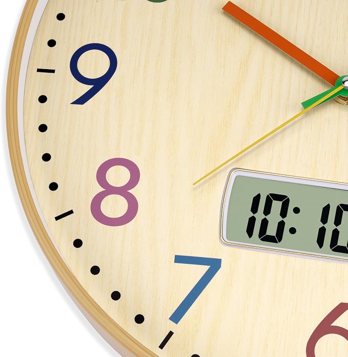 Foxtop Digital and Analog Learning Clock - Image 7