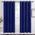NICETOWN Navy Blue Blackout Curtains 78 inches Length by NICETOWN