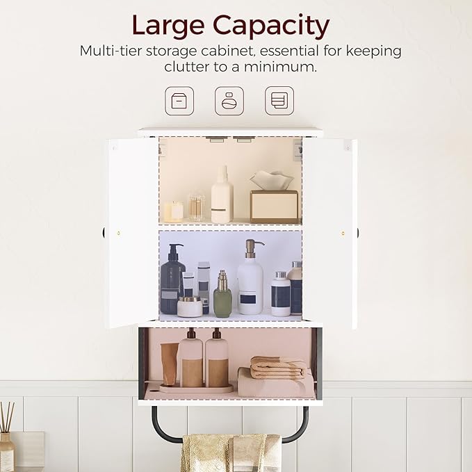 MAHANCRIS Bathroom Wall Cabinet - Image 4