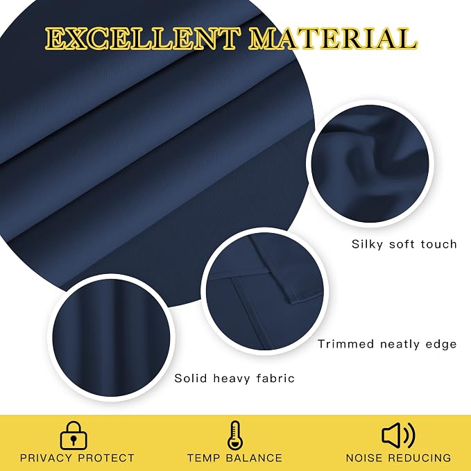 NICETOWN Blackout Curtain for Sliding Door - Image 4