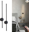 Battery Operated Modern Wall Sconces, Dimmable Wireless Wall Light Set of Two by KARTOOSH