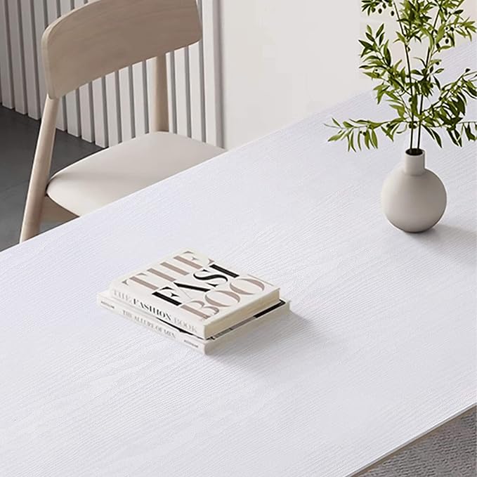 Heroad Peel and Stick Wallpaper Wood Contact Paper Wood Wallpaper White Wood - Image 4