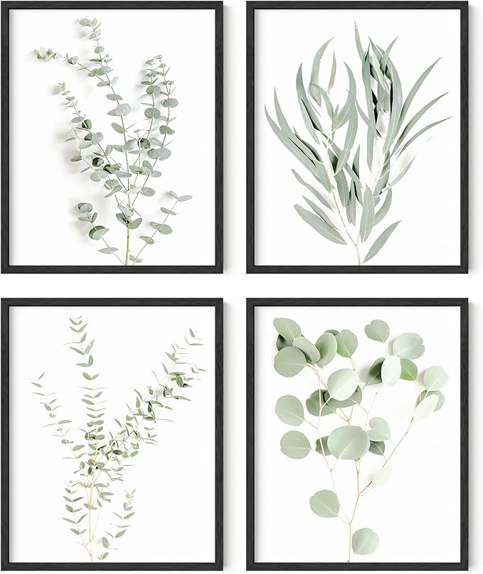 HAUS AND HUES Botanical Plant Wall Art Prints by HausandHuesArtPrints