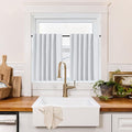 RYB HOME 100% Blackout Short Curtains by RYBHOME