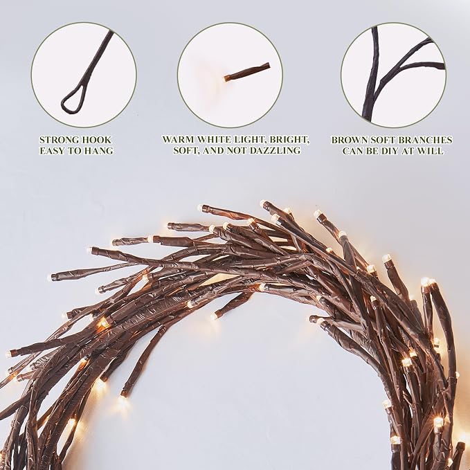Enchanted Willow Vine Lights - Image 7