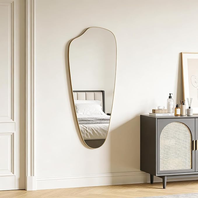 Irregular Wall Mirror Asymmetrical Mirror, Decorative Modern Mirror, Tempered - Image 2