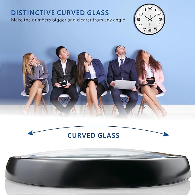 Plumeet 16'' Extra Large Wall Clock, Battery Operated Wall Clocks Silent - Image 2