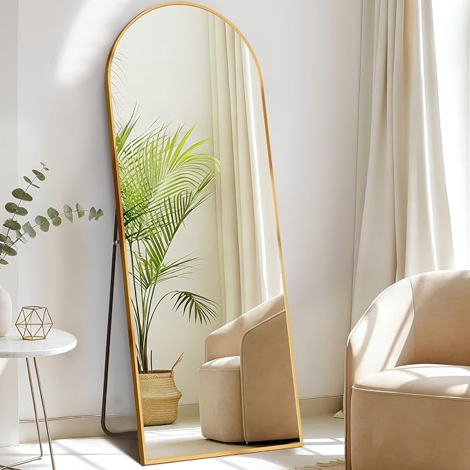 DUMOS 58"x19" Arched Full Length Mirror - Image 8