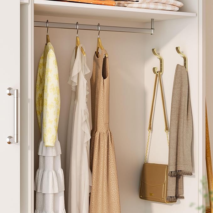 bussdis Large Wall Hooks for Hanging Coats: Heavy Duty Wall-Mount Hanger - Image 2