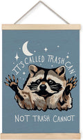 Foritho Funny Motivational Raccoon Meme Poster Wall Art Framed by Unknown