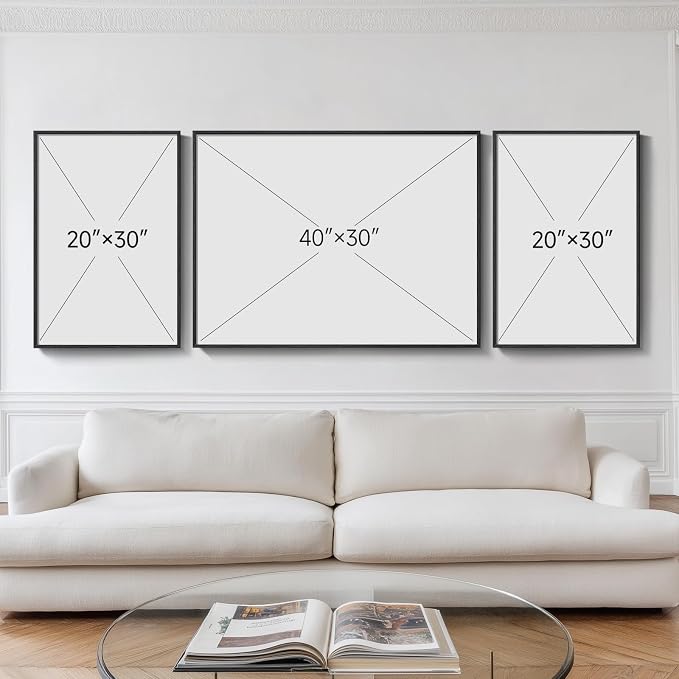 Extra Large Framed Modern Luxury Large Wall Art - Image 3