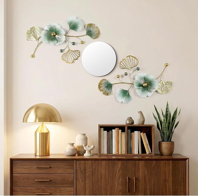 Tandefio 3 Pcs Metal Decorative Wall Mirrors - Image 3