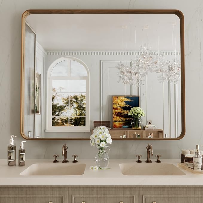 LOAAO 40X24 Inch Bathroom Mirror - Image 7