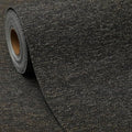 SHUFA Black Gold Cotton-Like Textured Grasscloth Wallpaper Matte Thick Real by Unknown