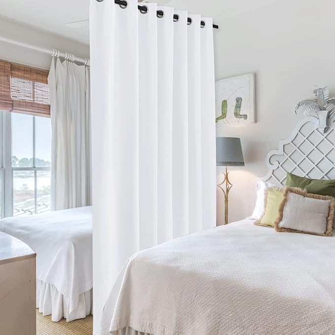 RYB HOME Blackout Curtains Soundproof Energy Saving Insulating Privacy Room - Image 4