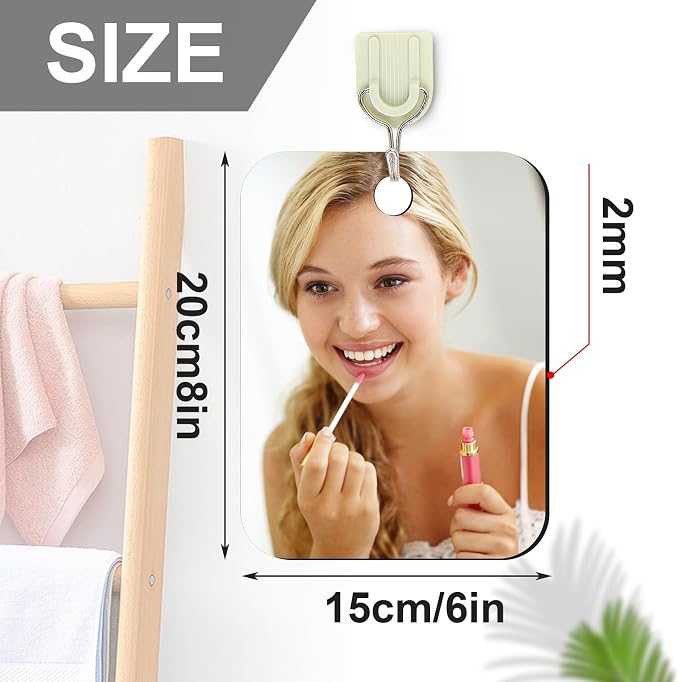 JUNEBRUSHS 2 Pack Medium Mirror - Image 2