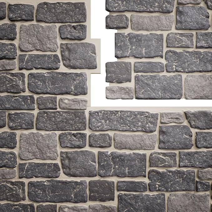 EverStone Cobblestone Faux Stone Panel, Oxford Terrace Color - Image 9