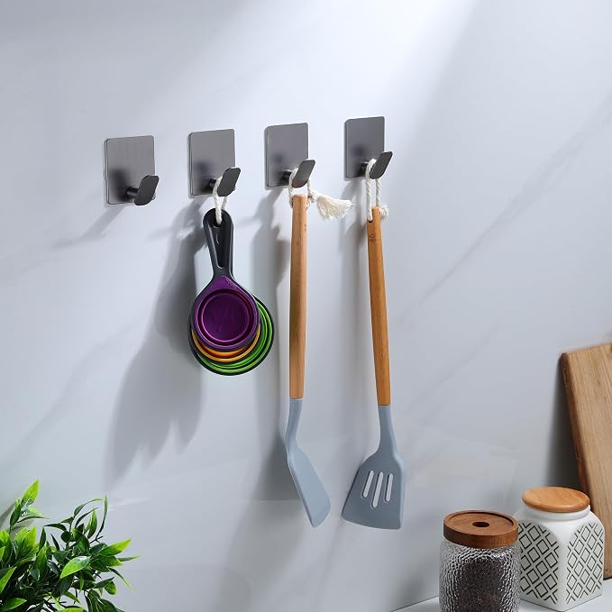DELITON Towel Hooks for Bathrooms - Image 3