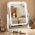 Ratsamee Vanity Mirror with Lights 15"×13", Led Makeup Mirror, Lighted Makeup by RATSAMEE