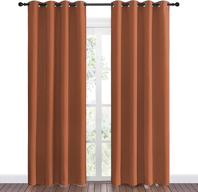NICETOWN Halloween Insulated Curtains Blackout Draperies - Image 2