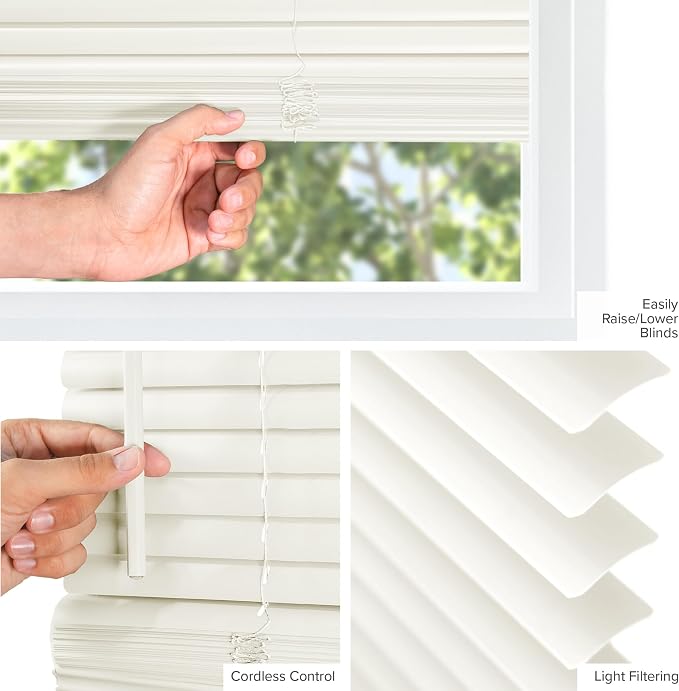 CHICOLOGY Blinds for Windows, Mini Blinds, Window Blinds, Door Blinds, Blinds & - Image 6