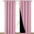 NICETOWN Full Shading Curtains 90" Long 2 Panels Set by NICETOWN