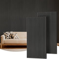 TONOR Wood Wall Panels for Interior Wall Decor, 2 Pack 47.2"x23.6" Wood Slat by TONOR