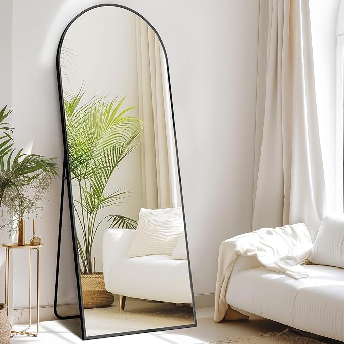 DUMOS 58"x19" Arched Full Length Mirror - Image 2
