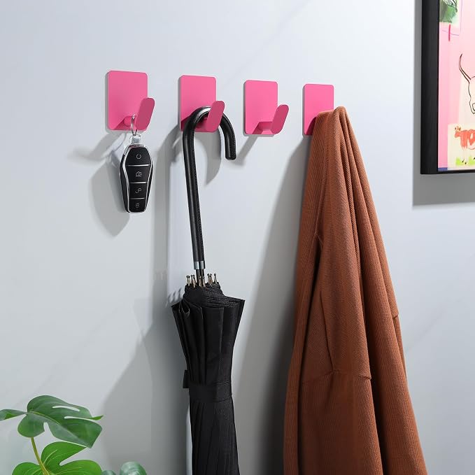 DELITON 4 Pack Hooks for Wall - Image 5