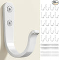 20Pcs Wall Hooks for Bathroom, and Garage by jockcaras