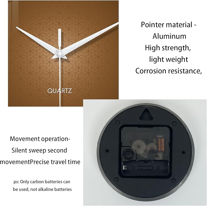 XFM Modern Wall Clock for Living Room Simple Wall Clocks Battery Operated 16 - Image 7