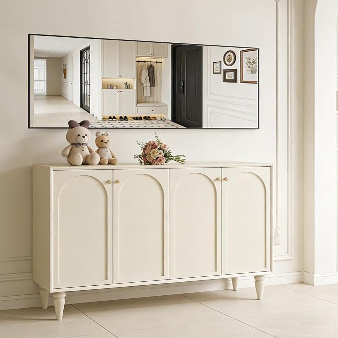 Ruomeng 51x16 Inch Full Length Door Hanging Mirror, Rectangle Full Body Mirror - Image 7