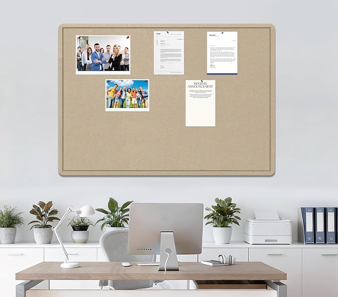 Extra Large Bulletin Board, 96 X 48 inches Cork Board - Image 7
