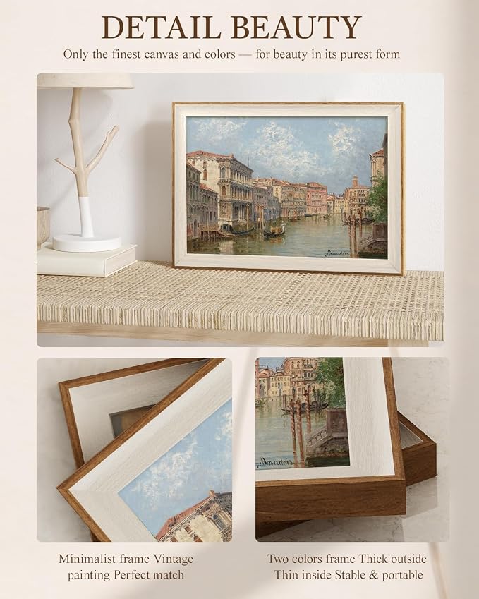 VIYYIEA Vintage Framed Wall Art - Image 3