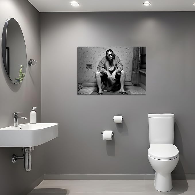Funny Bathroom Wall Decor for Room Aesthetics - Image 2
