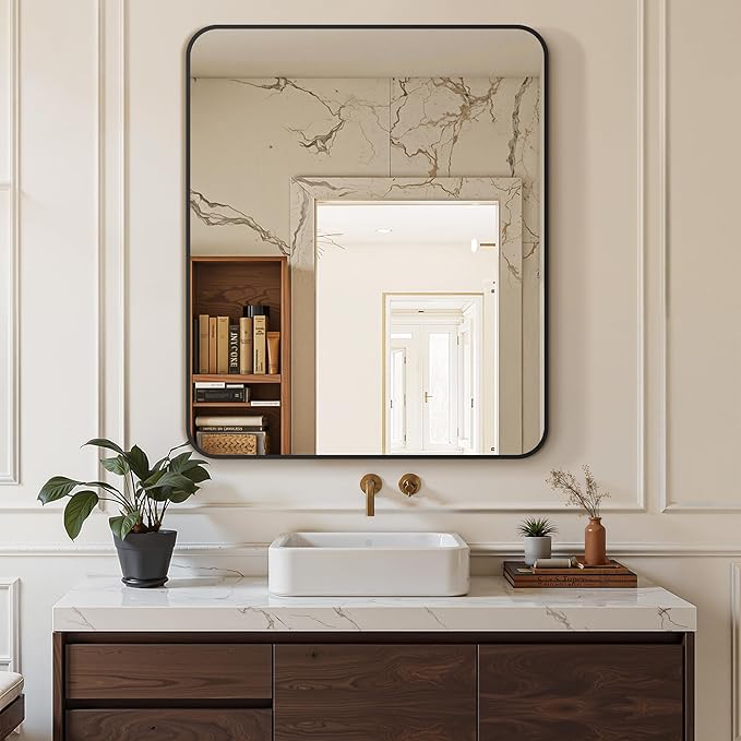 Delma Bathroom Vanity Mirror, High-Definition Bathroom Mirror, Versatile - Image 2