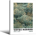 Yayoi Kusama Inspired Poster Japanese Botanical Wall Art Abstract Yayoi Kusama by Unknown