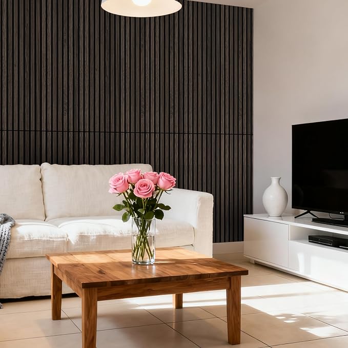 RITOLLO Wood Panels for Wall 4.92"×7.68" Acoustic Panels for Interior Wall Decor - Image 4