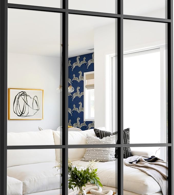 Mirror Full Length, Farmhouse Standing Mirrors Hanging or Leaning - Image 5