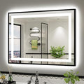 40x30 Inch LED Bathroom Mirror by Briivuemodernmirrors