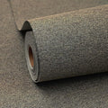 Blended Brown Peel and Stick Wallpaper Slight Velvety Feeling Woven Fabric by Unknown