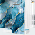 Chejiaye 10pcs Marble Peel and Stick Waterproof Wall Panels, Heat-Resistant by Chejiaye