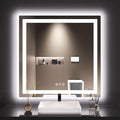 LOAAO 36X36 LED Bathroom Mirror by LOAAO