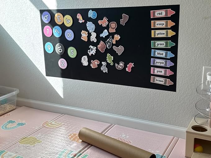 Magnetic Chalkboard Wallpaper Peel and Stick 48" x 24", Self-Adhesive - Image 3